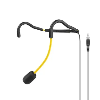 Sennheiser HT 747 BLACK/YELLOW Headmic Water resistant. Yellow/Black.