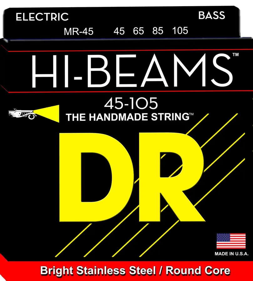 DR Strings MR45 Hi-Beam (045-105) Medium 