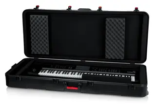 Gator GTSA-KEY76D DEEP 76-note TSA Keyboard Case w/ Wheels