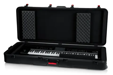 Gator GTSA-KEY76D DEEP 76-note TSA Keyboard Case w/ Wheels