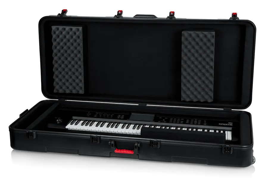 Gator GTSA-KEY76D DEEP 76-note TSA Keyboard Case w/ Wheels 