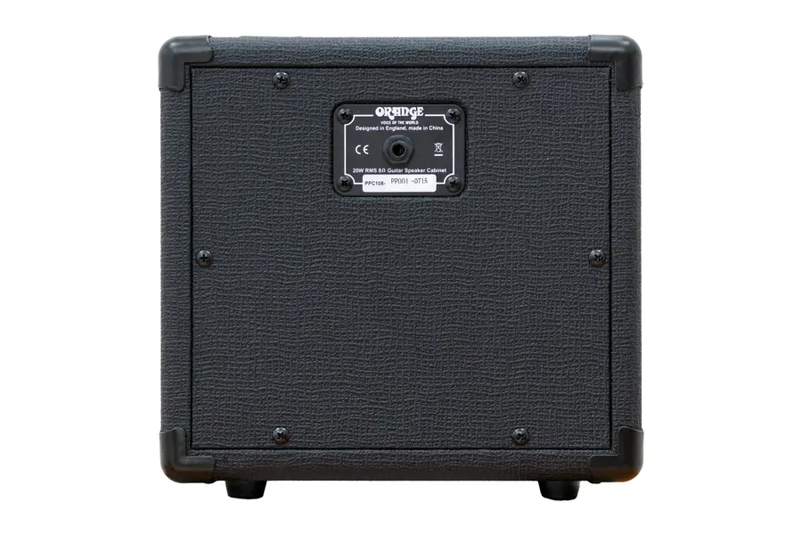 Orange PPC108 Black Closed Back Micro Terror Cabinet with 1x8" Speaker 