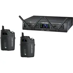 Audio-Technica ATW-1311 Trådløst System 2x lommesender 2.4GHz Digitalt