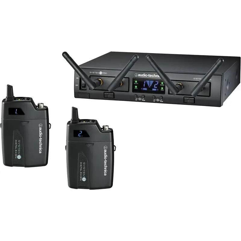 Audio-Technica ATW-1311 Trådløst System 2x lommesender 2.4GHz Digitalt 