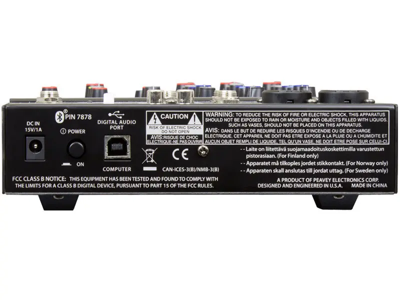 Peavey PV 6 BT mikser med Bluetooth 