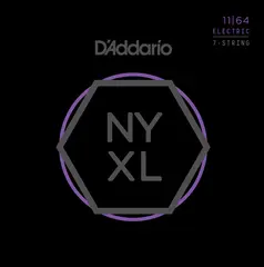 D'addario NYXL1164 El.Gitar 7 strengs (011-064)