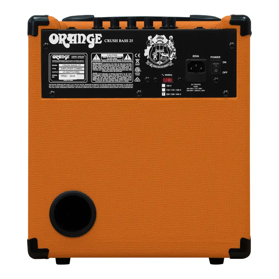 Orange CRUSH BASS 25 25W Bass combo 