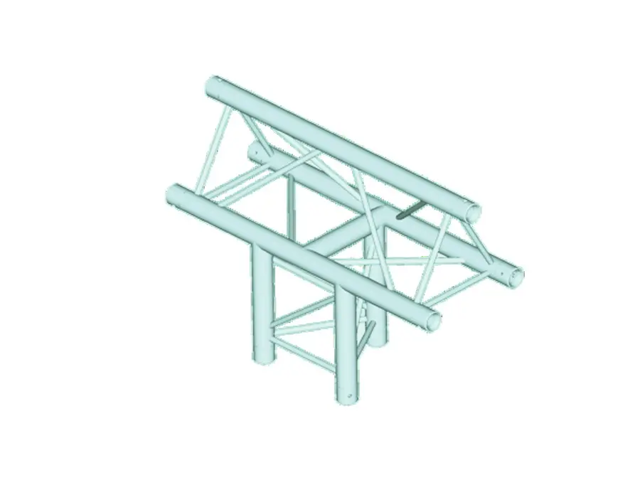 ALUTRUSS DECOLOCK DQ3-PAT38 3-way T-piece 90° 