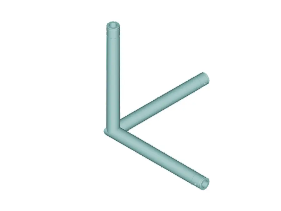 ALUTRUSS SINGLELOCK SPAL-31 3-way-corner 90° 