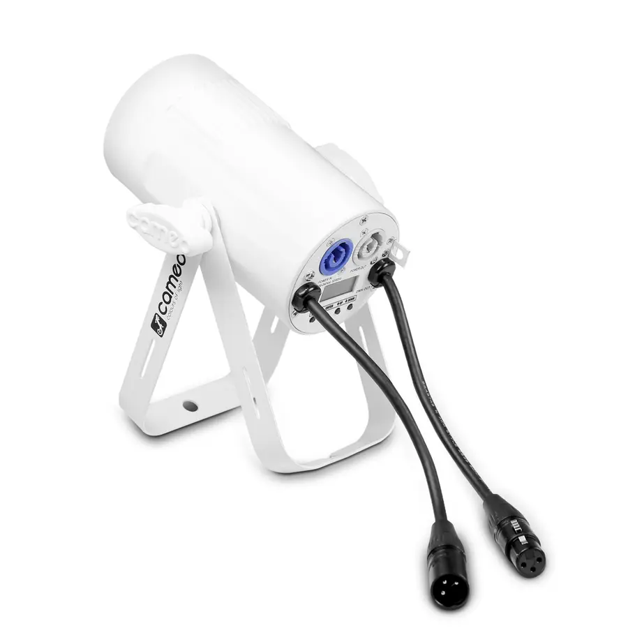 Cameo Q-Spot 15 RGBW WH - Compact Spot Light w( 15W RGBW LED White Housing 