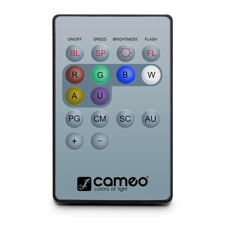 Cameo Q-Spot 15 RGBW WH - Compact Spot Light w( 15W RGBW LED White Housing 