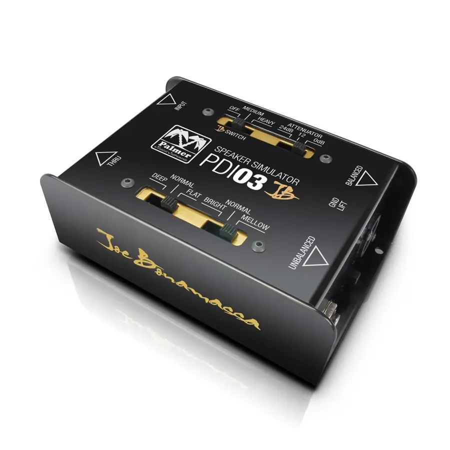 Palmer MI PDI 03 JB Joe Bonamassa Sign Model Guitar Speaker Simulator DI 