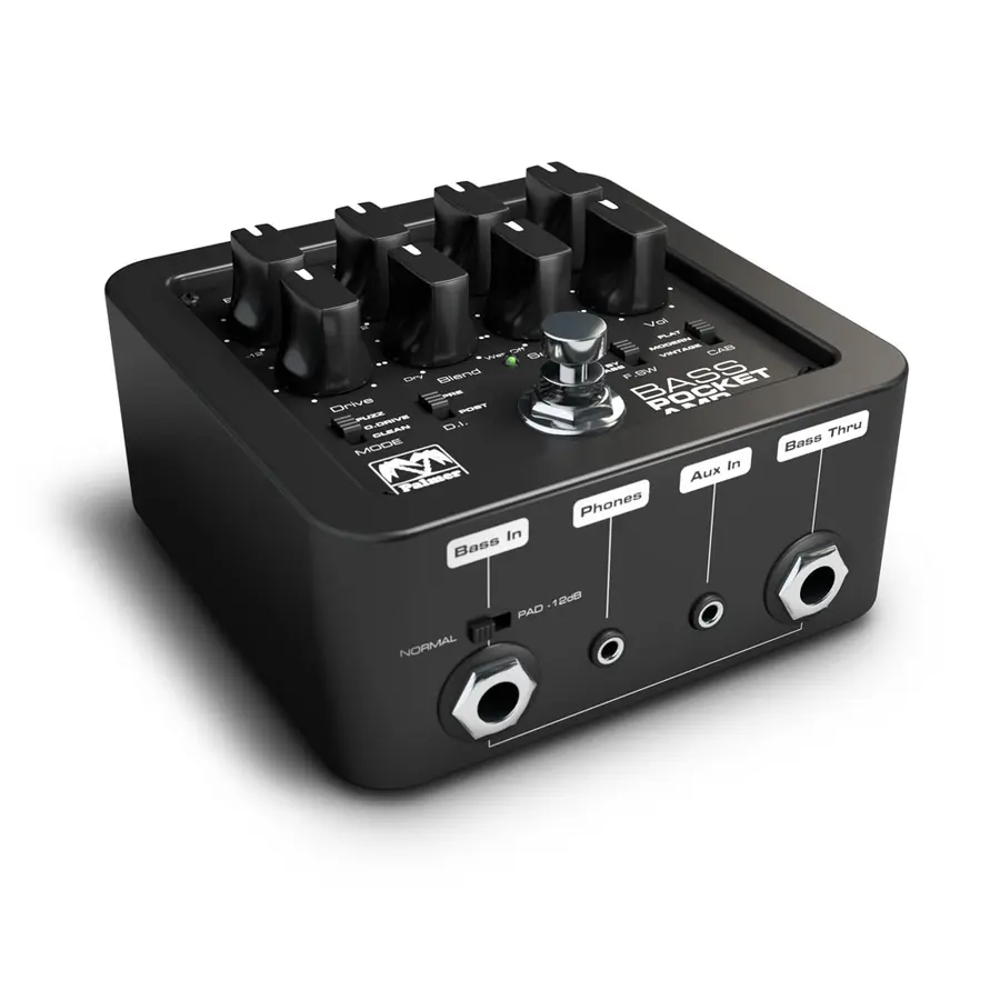 Palmer MI POCKET AMP BASS Portable Bass Preamp 