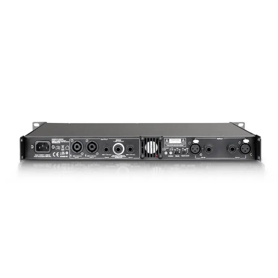 Palmer MI MACHT 402 19" Stereo Power Amp for Guitar 