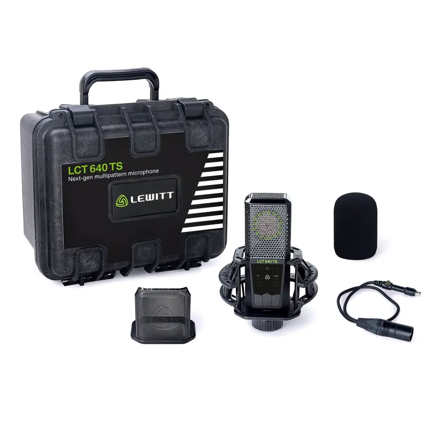 Lewitt LCT 640 TS Kondensatormikrofon Twin system med dual output mode 