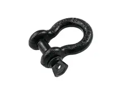 SAFETEX Shackle 10mm black with screwbolt