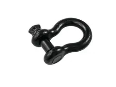 SAFETEX Shackle 22mm black with screwbolt