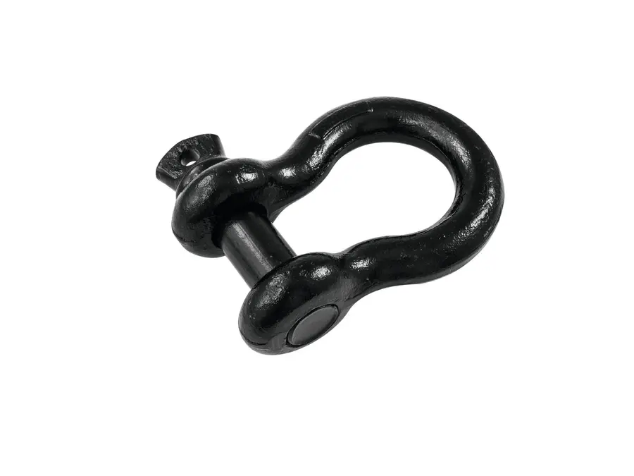 SAFETEX Shackle 22mm black with screwbolt 
