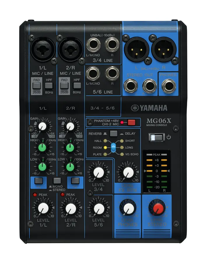 Yamaha MG06X 