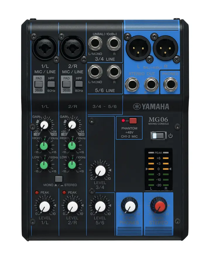 Yamaha MG06 