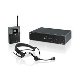 Sennheiser XSw 1-ME3-E for tale/vokal Mottaker, beltpack og ME 3 sort bøylemik