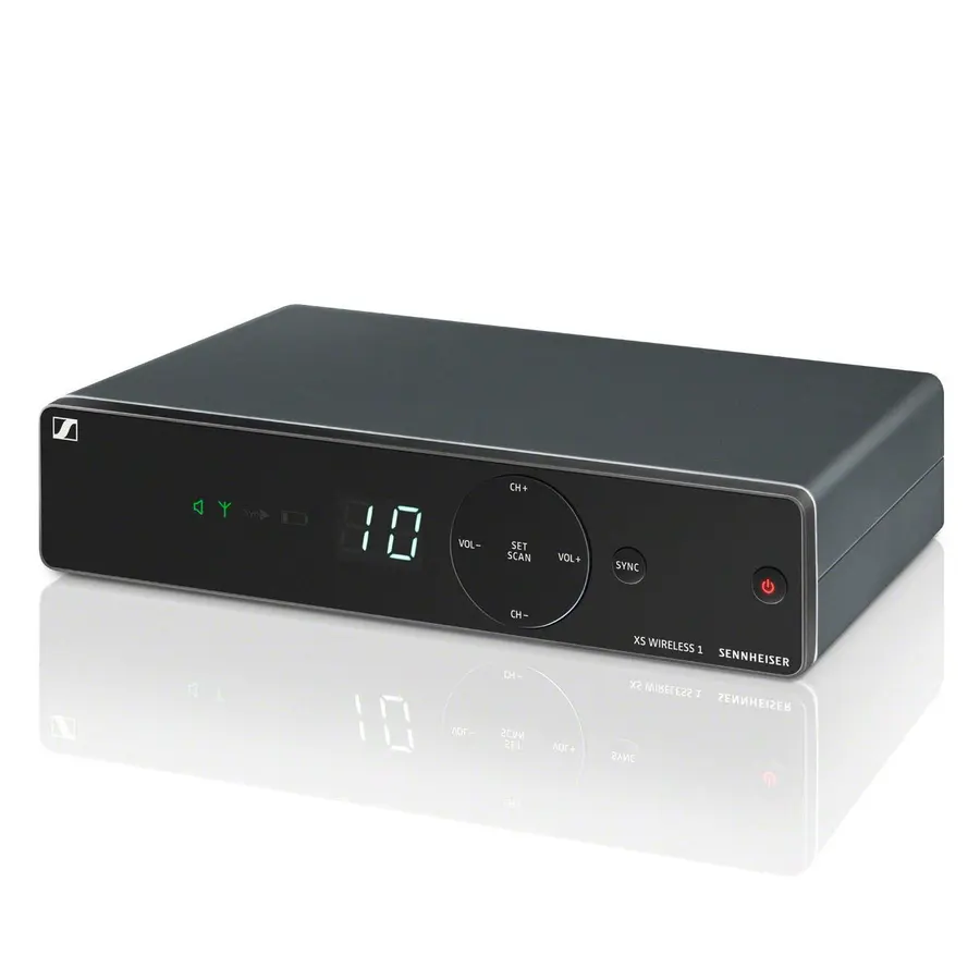 Sennheiser XSw 1-ME3-E for tale/vokal Mottaker, beltpack og ME 3 sort bøylemik 