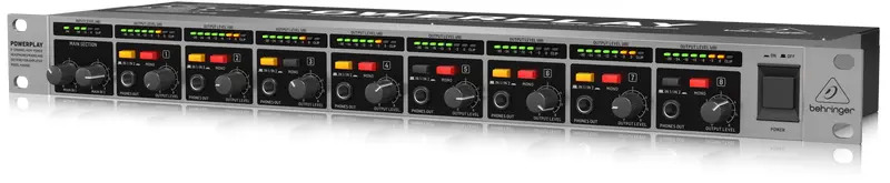 Behringer HA8000 V2 Powerplay Pro 8ch Headphone Distribution 
