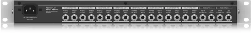 Behringer HA8000 V2 Powerplay Pro 8ch Headphone Distribution 
