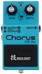 Boss CE-2W Chorus pedal Waza Craft