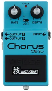Boss CE-2W Chorus pedal Waza Craft