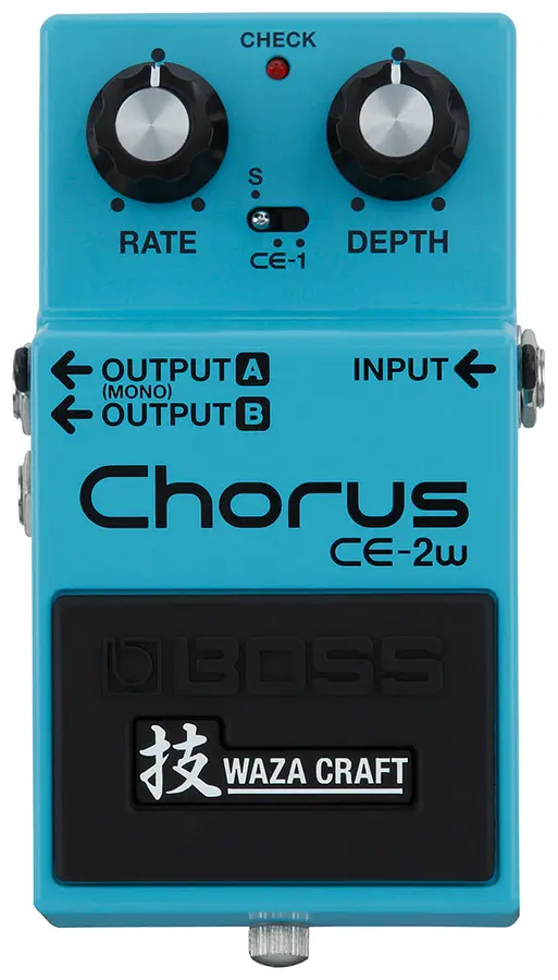 Boss CE-2W Chorus pedal Waza Craft 