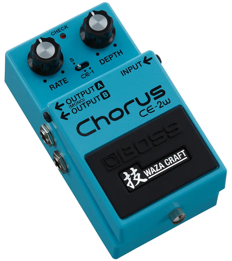 Boss CE-2W Chorus pedal Waza Craft 
