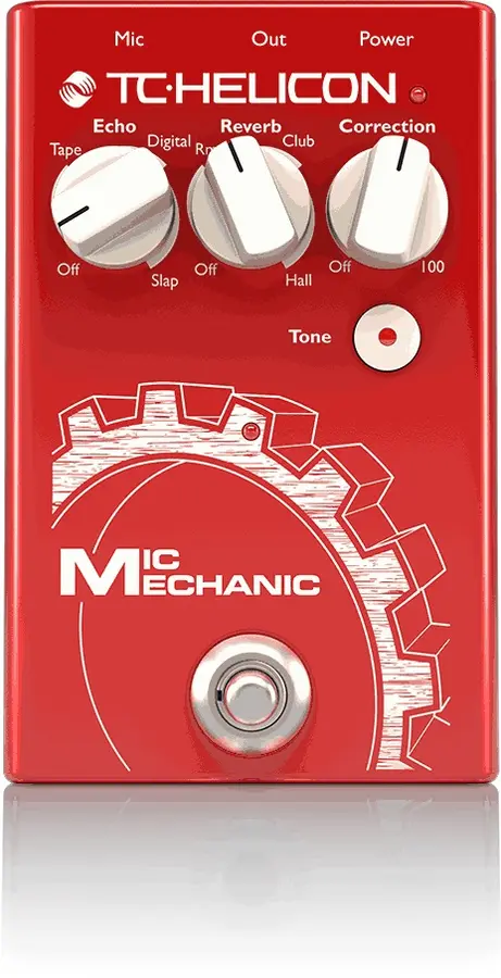 TC-Helicon Mic Mechanic 2 Vocal Effects Stompbox 