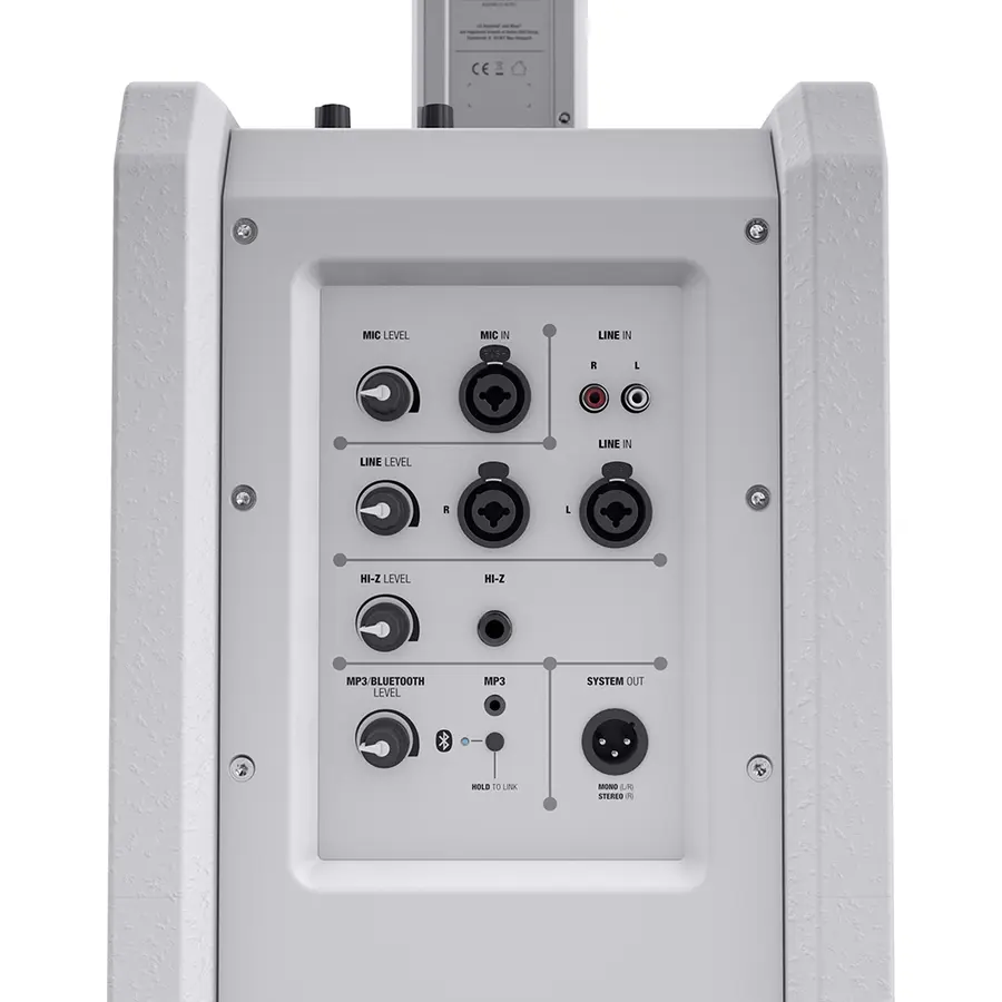 LD Systems MAUI 11 G2 W Portable Column PA with Mixer and Bluetooth white 