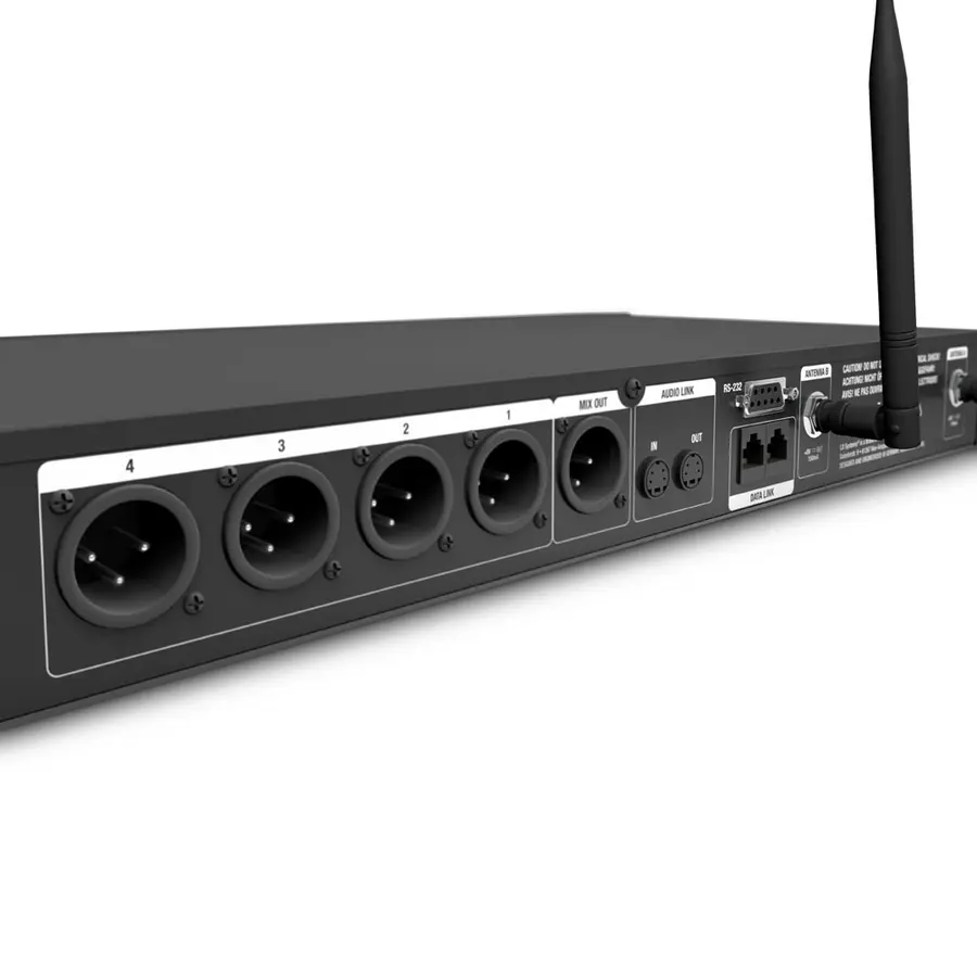LD Systems U508 CS 4 4-Channel Wireless Conference System 