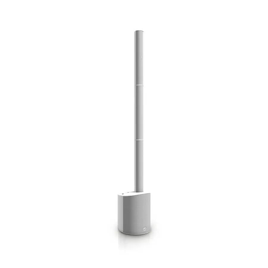 LD Systems MAUI 5 W Ultra Portable Column PA with Mixer and Bluetooth,White 