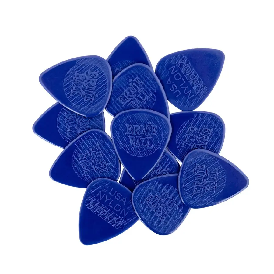 Ernie Ball EB-9136 Nylon Plekter .72mm 12-pakning 