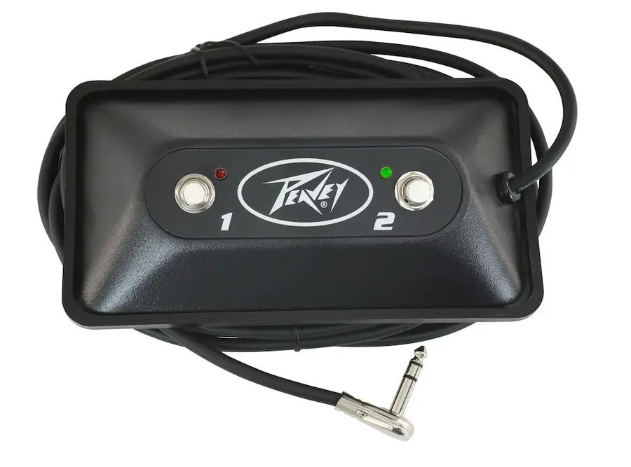 Peavey 2 Button Footswitch with LED 