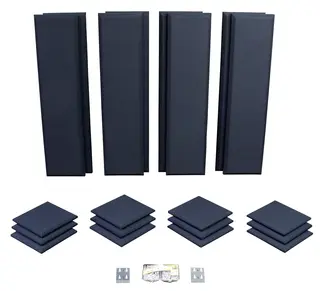 Primacoustic London 10 Room kit 20 panels pr- black
