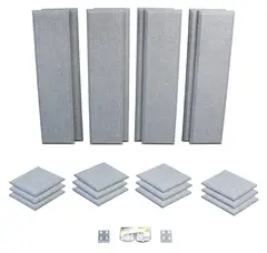 Primacoustic London 10 Room kit 20 panels pr- grey