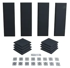 Primacoustic London 8 Room kit 12 panels - black
