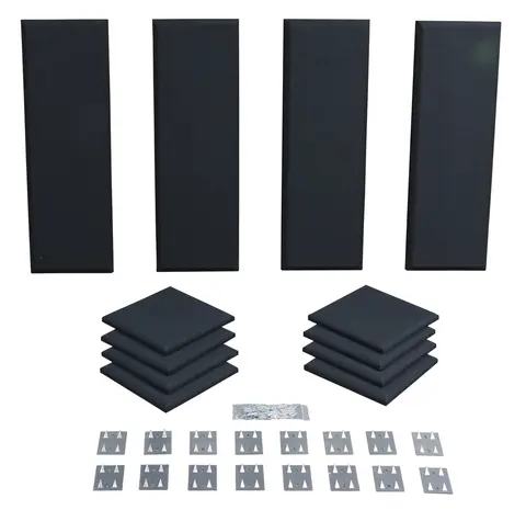 Primacoustic London 8 Room kit 12 panels - black