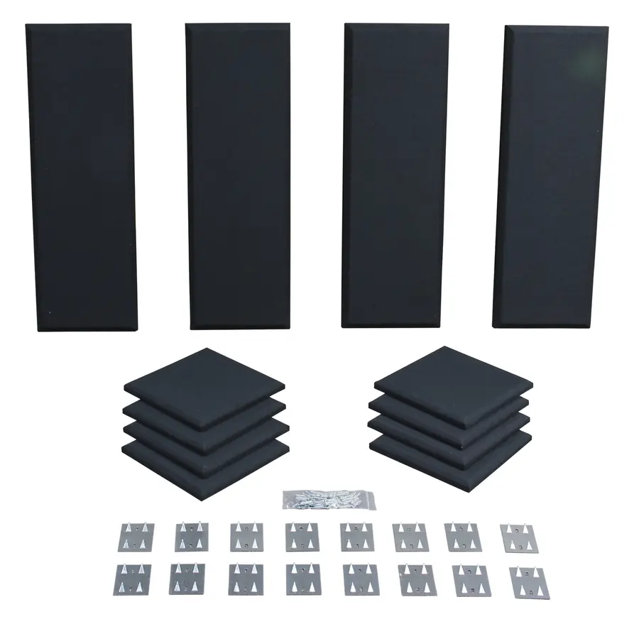 Primacoustic London 8 Room kit 12 panels - black 