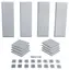 Primacoustic London 8 Room kit 12 panels - grey