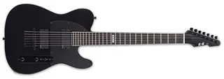 ESP E-II T-B7 Baritone Black Satin