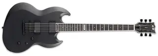 ESP E-II Viper Baritone Charcoal Metallic Satin