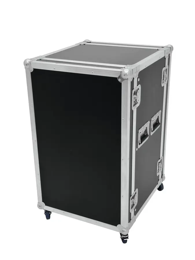Roadinger Rack Profi 12U 45cm with wheels 