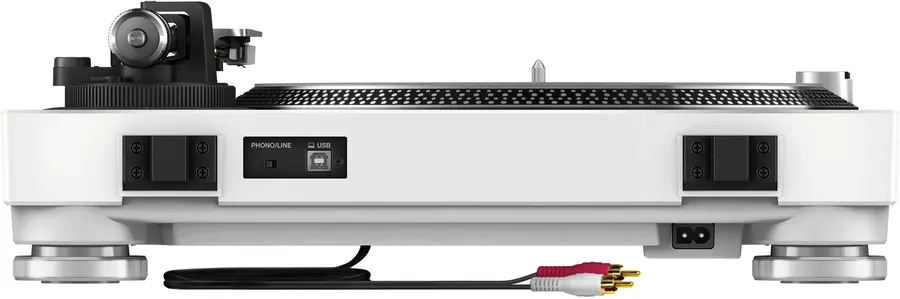 Pioneer PLX-500 Platespiller, Hvit High Torque Direct Drive Turntable 