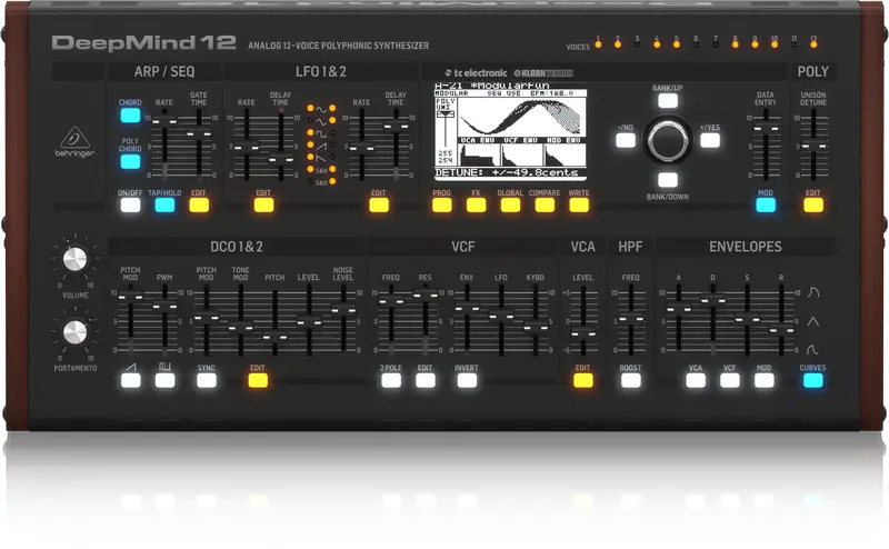 Behringer Deepmind 12D Polyfonisk analog desktop synthesizer 