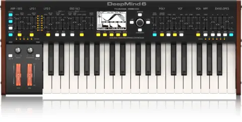 Behringer Deepmind 6 Polyfonisk Analog Synth - 6 stemmer